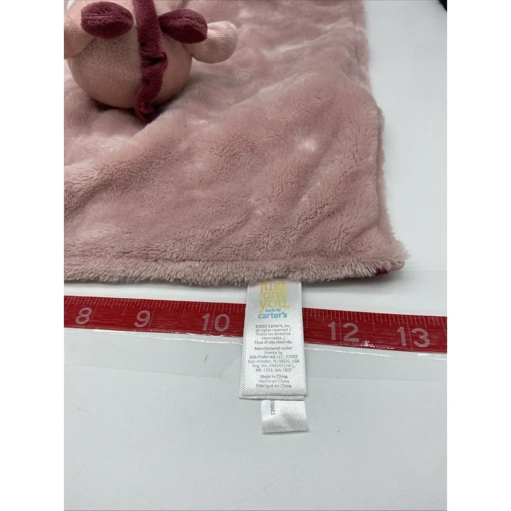 Just One You by Carters Pink Giraffe Heart Lovey Security Blanket‎ 24961 68168